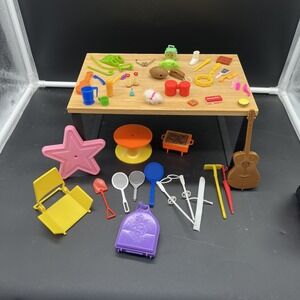 Vintage Mixed Lot Phones- Barbie Doll Accessories - Odds and Ends